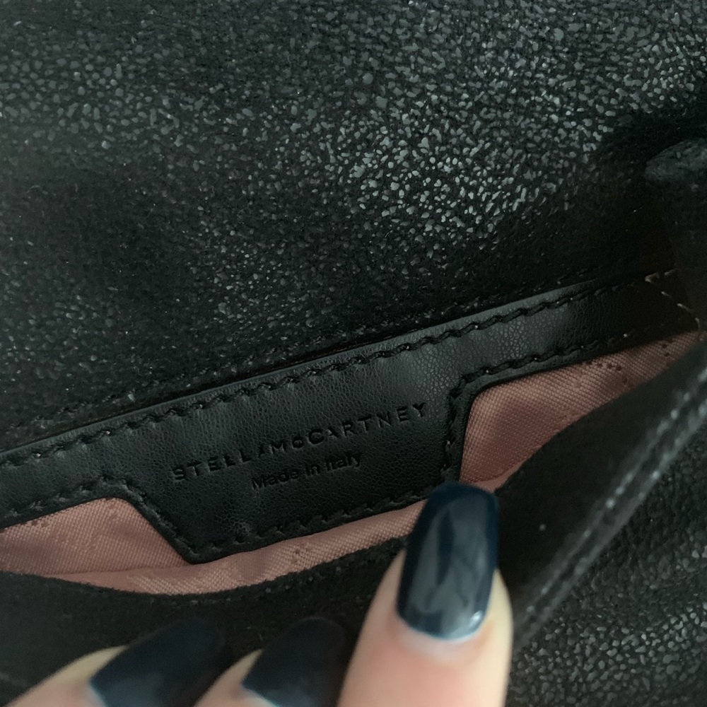 Stella Mccartney Tiny Folder Black Shoulder Bag - image 4